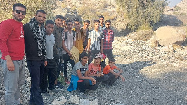 کوهنوردي يک روزه بچه هاي مسجد امام حسين(ع) روستاي قلعه کميز